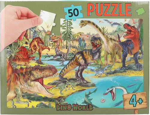 Depesche  Jigsaw Puzzle 50 Pieces Dino World The Bubble Room Toy Store Skerries