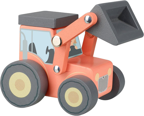 Orange Tree Toys Wooden Tractor The Bubble Room Toy Store Dublin
