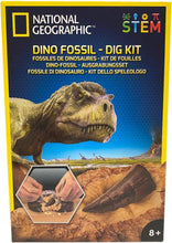 Load image into Gallery viewer, National Geographic Dinosaur Dig Kit The Bubble Room Toy Store Dublin