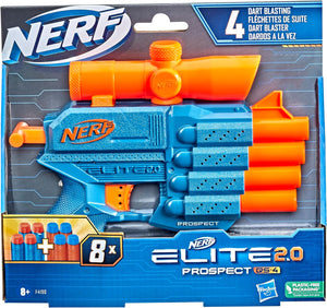 Nerf Elite 2.0 Prospect QS-4 Blaster The Bubble Room Toy Store Dublin