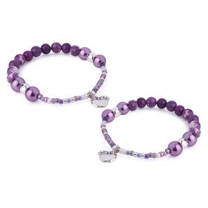 Pipkits Blackberry Berries Beaded Bracelet Kit (Makes 2 Bracelets) The Bubble Room Dublin