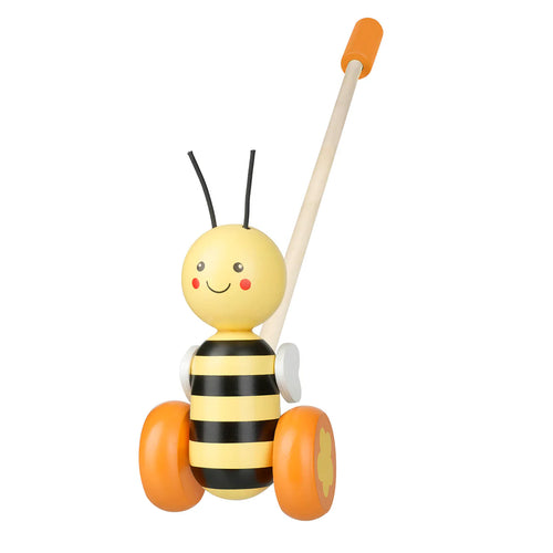 Orange Tree Honey Bee Push Along Toy