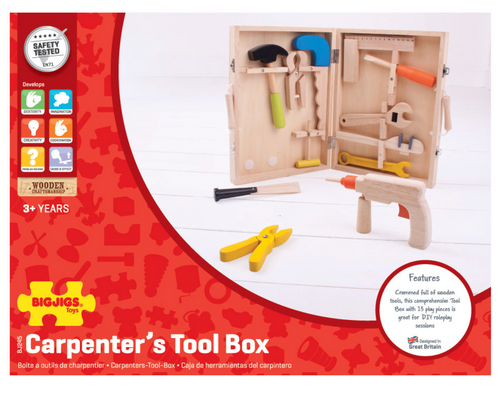 Bigjigs Carpenter's Tool Box The Bubbe Room Toy Storer Dublin