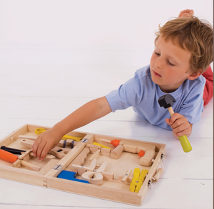 Bigjigs Carpenter's Tool Box The Bubbe Room Toy Storer Dublin