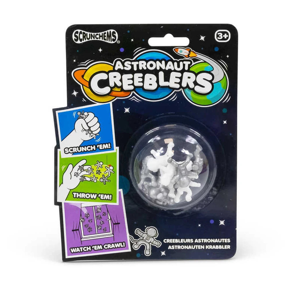 Scrunchems : Astronaut Creeblers The Bubble Room Toy store Dublin