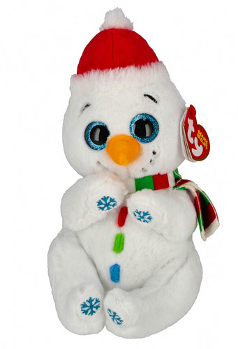 Ty Beanie Boo Brrrnard Snowman The Bubble Room Toy Store Dublin