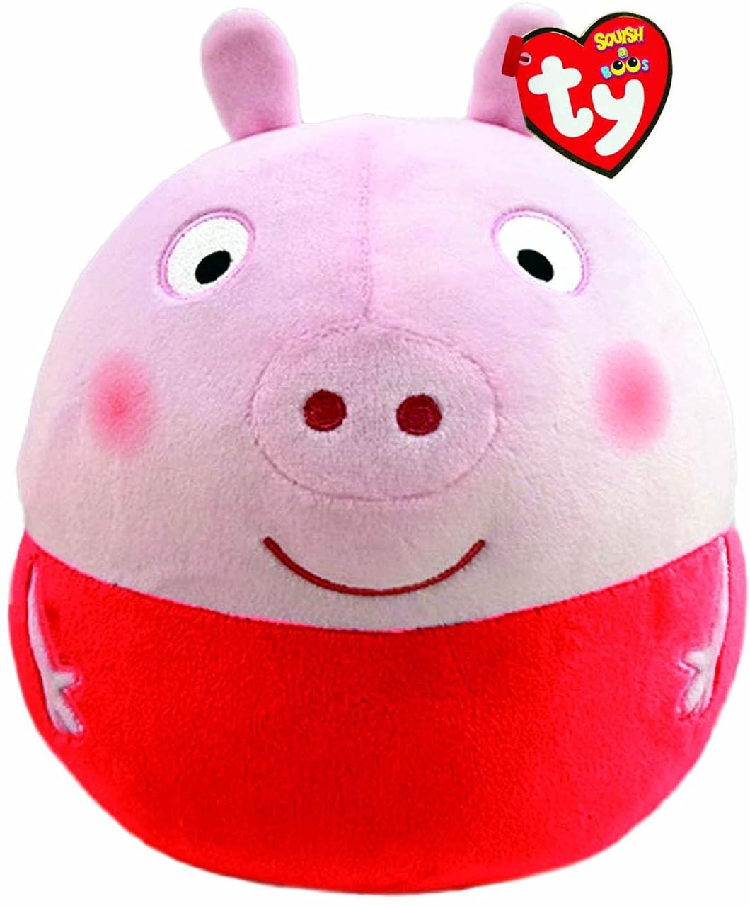 Ty  Squish a Boo Peppa Pig Peppa 20cm The Bubble Room Toy Store Dublin