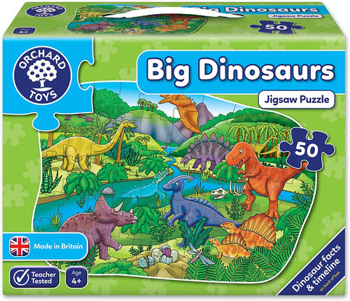 Orchard Toys Big Dinosaurs Floor Puzzle The Bubble Room Toy Store Dublin