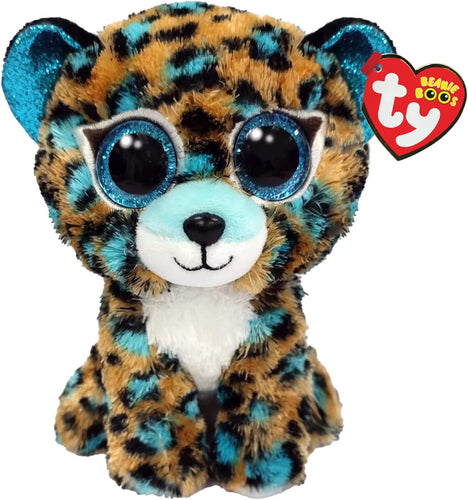 Ty Beanie Boo Cobalt The Blue Leopard The Bubble Room Toy Store Dublin