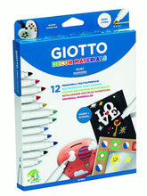 Load image into Gallery viewer, Giotto Decor Materials Marker Pens X12  The Bubble Room Toy Store Skerries dublin