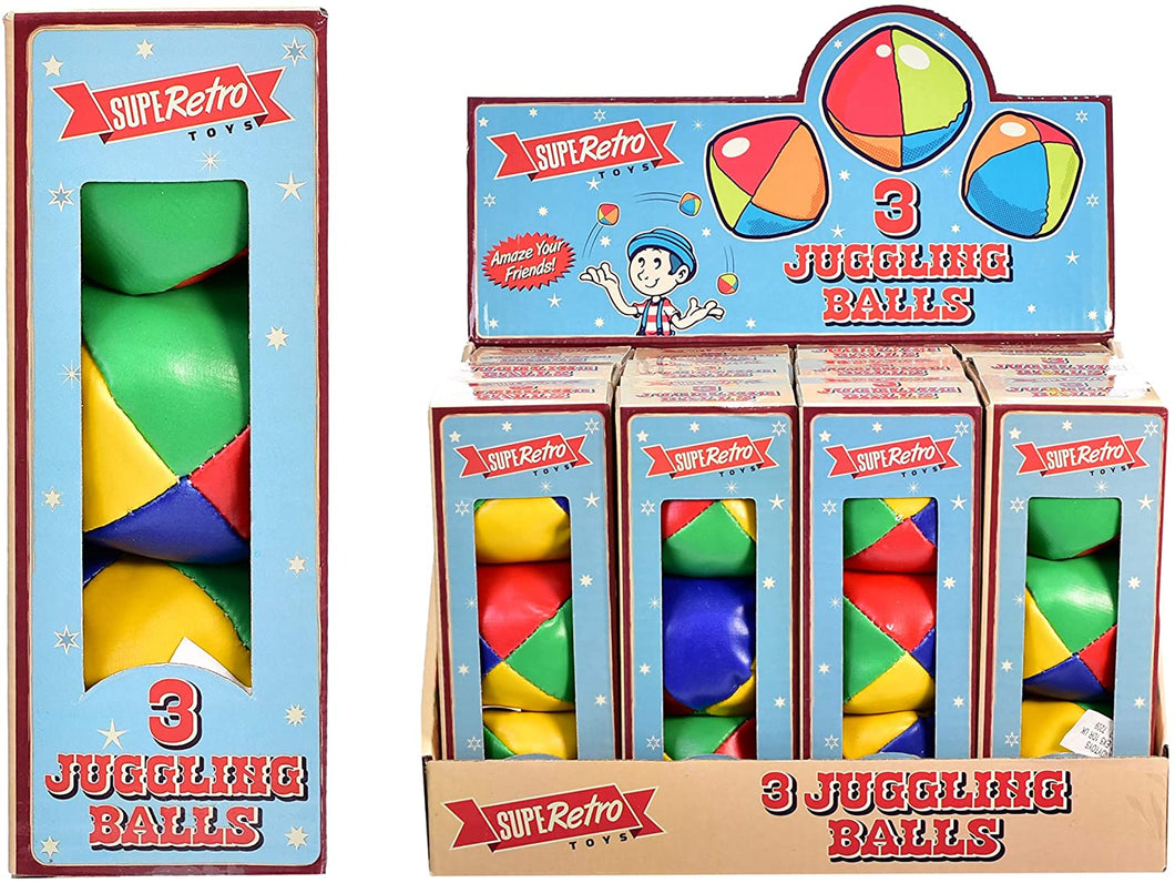 KandyToys Retro 3 Pack Juggling Balls The Bubble Room Toy Store Skerries Dublin